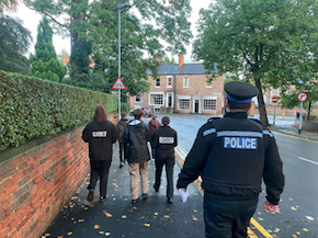 Darlington Cadets Leaflet drop 